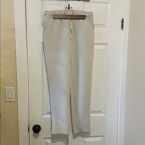Off white cream soft sweatpants